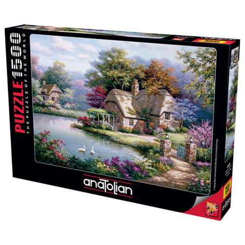 The Swan Cottage 1500 Piece Jigsaw Puzzle
