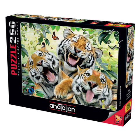 Tiger Selfie 260 Piece Jigsaw Puzzle