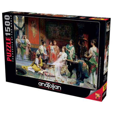 Toilette of a Roman Lady 1500 Piece Jigsaw Puzzle