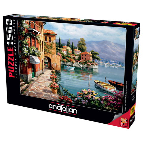 Villa De Lago 1500 Piece Jigsaw Puzzle