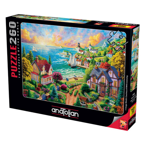 Village by the Sea 260 Piece Jigsaw Puzzle