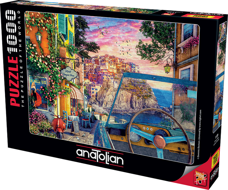Anatolian 1000 Piece Puzzle - Amsterdam City Scene, Premium Quality Jigsaw #1150 - View #9