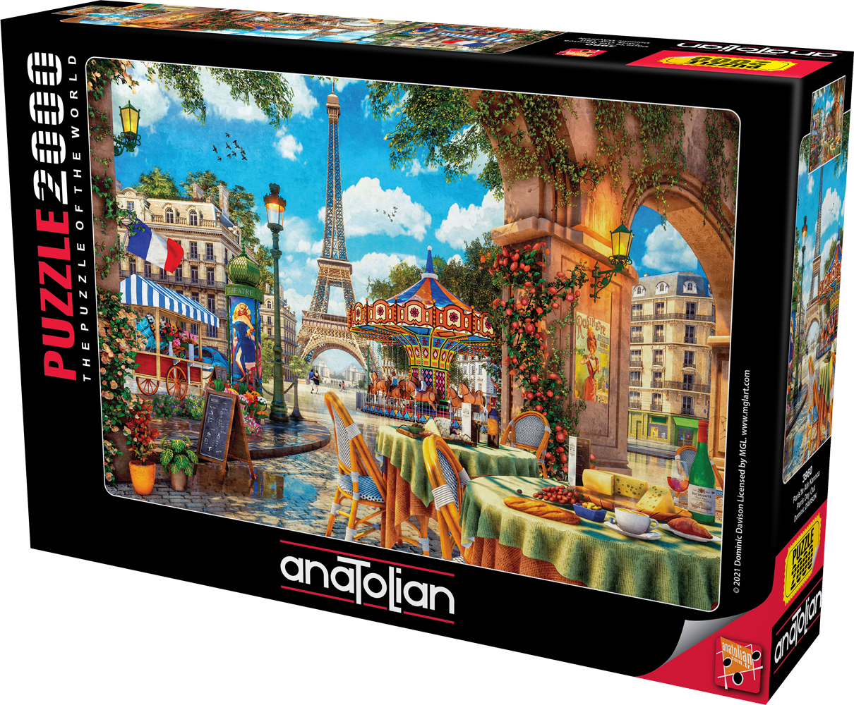 Anatolian Puzzle - Paris Day Out, 2000 Piece Puzzle, #3960