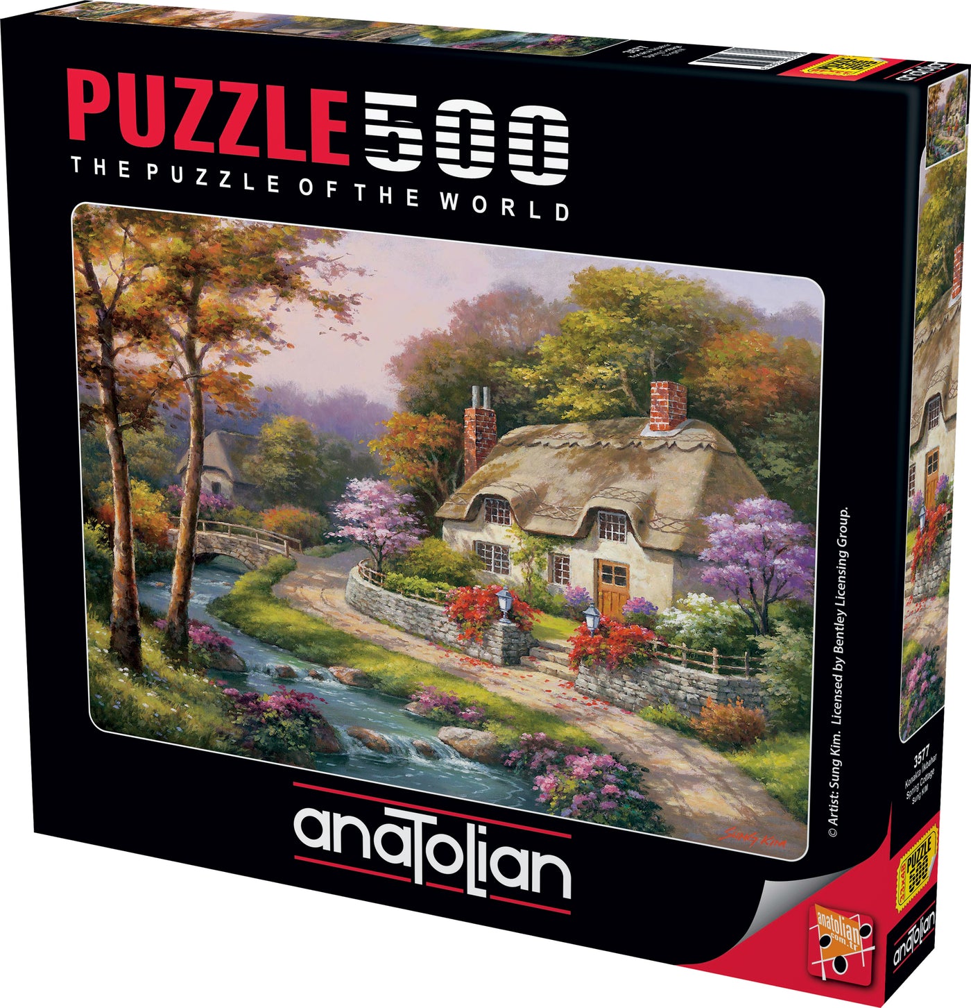 Fabriqué au Japon] Beverly Puzzle 300 pièces Rosebud Cottage (26 x 38